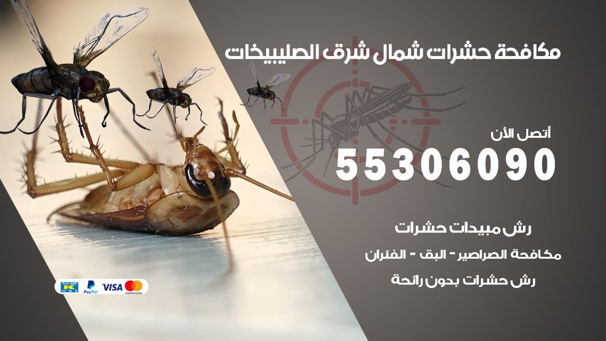 مكافحة حشرات شمال شرق الصليبيخات 55306090 شركة مكافحة حشرات شمال شرق الصليبيخات